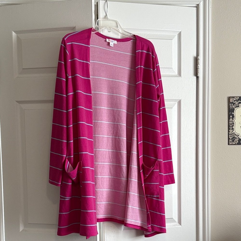 LuLaRoe cardigan. Size large
